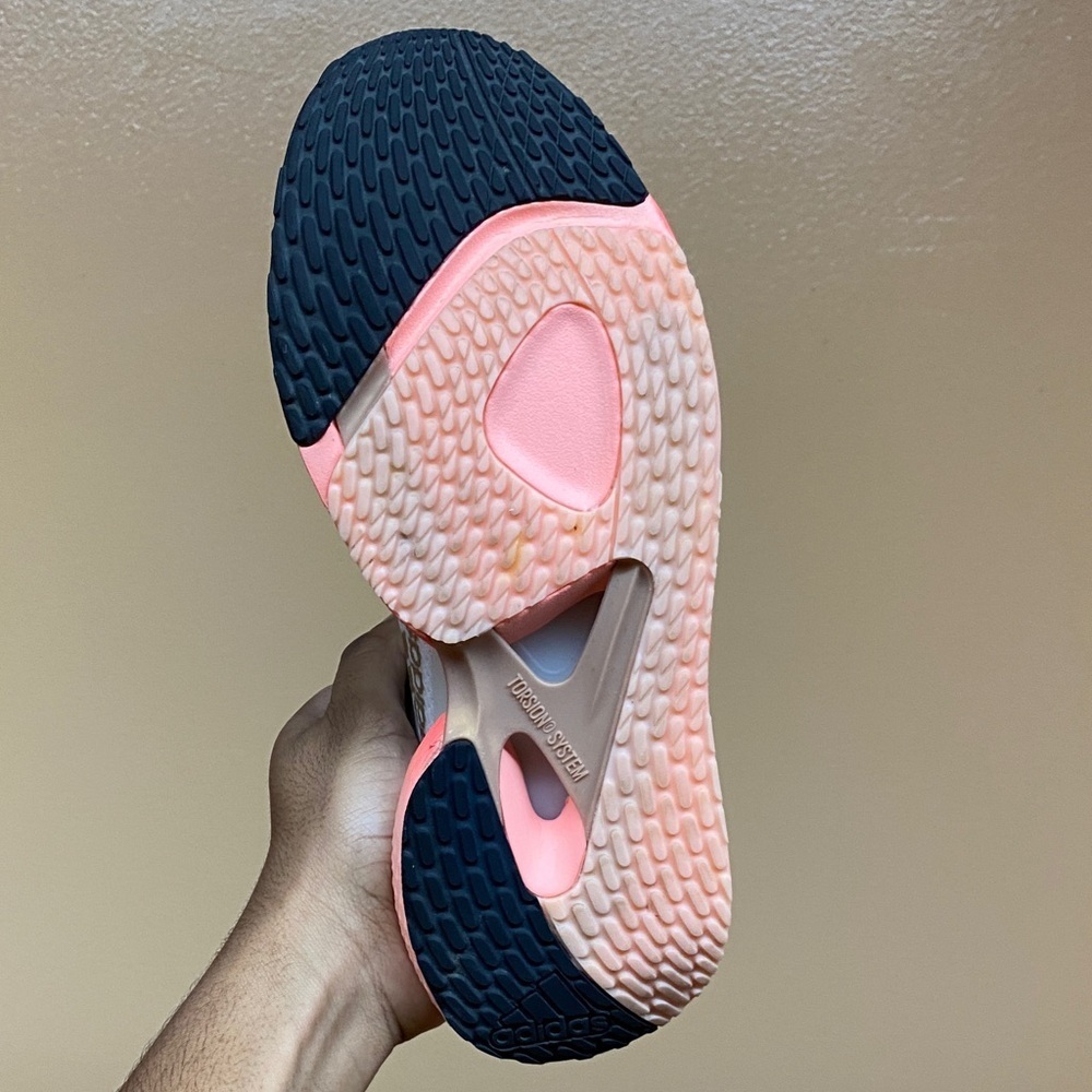Adidas Alphatorsion 360 Women’s Running Sneakers “Copper Signal Pink” Size 7 - Picture 15 of 17
